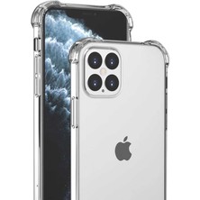 Nevarium Apple iPhone 12 Pro Max Kılıf Darbe Emici Anti Shock Tpu Silikon