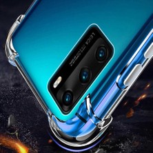 Nevarium Huawei P40 Kılıf Darbe Emici Anti Shock Tpu Silikon