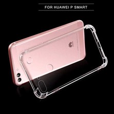 Nevarium Huawei P Smart Kılıf Darbe Emici Anti Shock Tpu Silikon