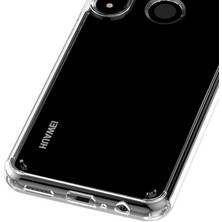 Nevarium Huawei Y6P Kılıf Şeffaf Sert Tpu Silikon