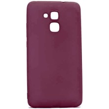 Huawei Honor Gt3 Kılıf Silikon Yumuşak Dokulu Premium- Mürdüm