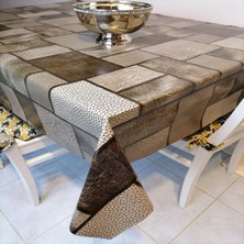 Başak Ev Tekstili Elyaflı Pvc Muşamba - Desenli Silinebilir Masa Örtüsü