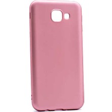 Nevarium Galaxy A8 2016 Kılıf Silikon Yumuşak Dokulu Premium- Rose Gold