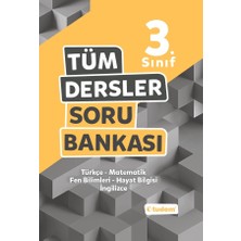 Tudem Yayınları 3. Sınıf Tüm Dersler Soru Bankası Bilsem Dikkat ve Zeka Seti