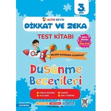 Tudem Yayınları 3. Sınıf Tüm Dersler Soru Bankası Bilsem Dikkat ve Zeka Seti