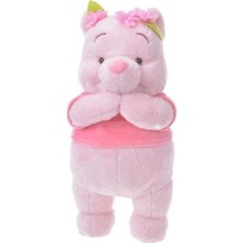 HaiTun Doldurulmuş Hayvanlar Yeni Sakura Kiraz Çiçeği Pembe Pooh Ayı Peluş Doldurulmuş Oyuncak Bebekler 22 cm Kawaii Winnie Çocuk Çocuklar Için Pooh Hediyeler(Yurt Dışından)