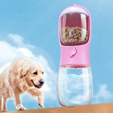 HaiTun Taşınabilir Pet Su Dağıtıcı Gıda Sınıfı Plastik Yavru Su Şişesi Köpek Seyahat Taşınabilir Su ve Gıda Şişesi Evcil Hayvanlar Için | Köpek Besleme