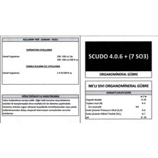 Genta Scudo (4-0-6+7so3) Sıvı Organomineral Gübre 1 Litre