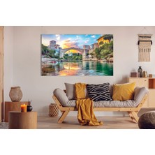 Bestablo Mostar Köprüsü Kanvas Tablo