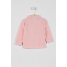 U.S. Polo Assn. U.s. Polo Assn Lisanslı Classic Somon Bebek Uzun Kol Yakalı Sweatshirt