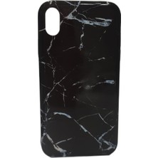 Ss Apple iPhone x Mermer Desenli Kılıf