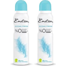 Emotion 2 Adet Emotion Ocean Fresh Kadın Deodorant 150ml