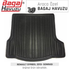 Born Garage Bagaj Havuzu Symbol 2013-2021 Tam Uyumlu Kauçuk