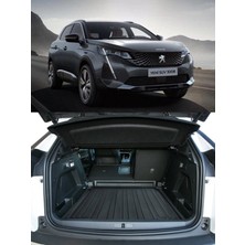 Born Garage 2019 Peugeot 3008 Bagaj Havuzu Alt Kademe Uyumlu Kokusuz Kauçuk