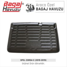 Born Garage Corsa E Bagaj Havuzu 2015-2019 Özel Üretim ve Tam Uyumlu Kauçuk