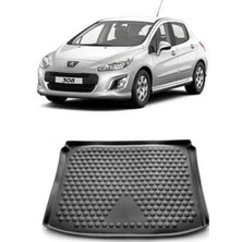 Born Garage 2011 Peugeot 308 Bagaj Havuzu Uyumlu Model Siyah Kokusuz Kauçuk