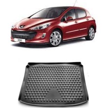 Born Garage 2010 Peugeot 308 Bagaj Havuzu Uyumlu Model Siyah Kokusuz Kauçuk