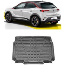 Born Garage Mokka Bagaj Havuzu 2021-2023 Uyumlu 3D Model Kokusuz Kauçuk Siyah