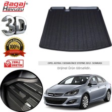 Born Garage 2021 Opel Astra J Sedan Bagaj Havuzu Ince Stepne 3D Uyumlu Model