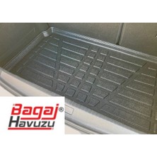 Born Garage 2020 Opel Corsa F Bagaj Havuzu 3D Uyum Kokusuz Kauçuk