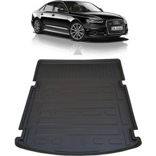 Born Garage 2013 Audi A6 Sedan Uyumlu Bagaj Havuzu Tam Uyumlu 3D Kauçuktur