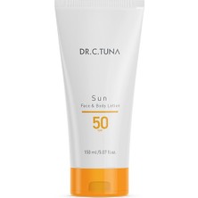 Dr.C.Tuna Sun Serisi Yüz Ve Vücut Losyonu 50 Spf 150 Ml