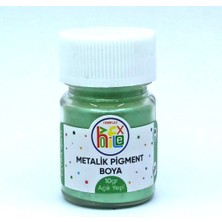 Hobiflex Epoksi Reçine Metalik Sedefli Pigment Toz Boya Açık Yeşil 10 gr