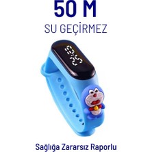Dzc Kuzenler Avm Dijital Dokunmatik LED Ekran Su Geçirmez Figürlü Çocuk Kol Saat Slikon Kordon Bileklik Karakterli