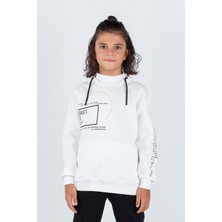 Hopi Kids Çocuk Erkek Tek Sweat D - Ekru - 13-14 Yaş