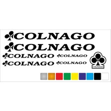 Oto Sticker Colnago Bisiklet Kadro Sticker Seti Premium Kalite