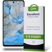 Kzy General Mobile GM22 Pro Temperli Ekran Koruyucu Kırılmaz Cam Ekonomik 5'li Paket