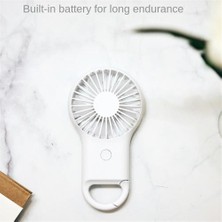 Xhltd 1200 Mah Plastik Elle Tutulan Fan, Taşınabilir, Hafif, Şarj Edilebilir, Öğrenci Yurtlarında Küçük Fanlar Için Uygun (Yurt Dışından)