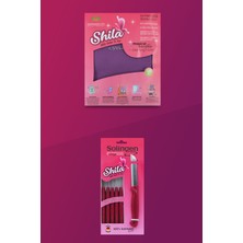 Shila 4'lü Mikrofiber Bez ve Shila 6'lı Solingen  Pembe Bıçak Seti