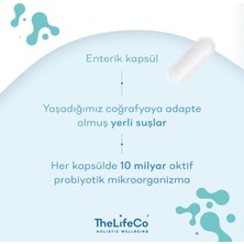 Thelifeco Happyflora Probiyotik 10 Milyar Mikroorganizma İçeren Gıda x 2 Adet