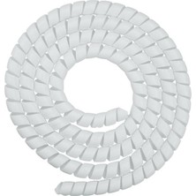 Profisher M365 M365 Pro Elektrikli Scooter Için 100 cm Kablo Koruyucu Spiral Beyaz