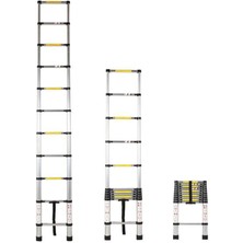 Saraylı Teleskopik Merdiven 11 Basamak 3.20 Metre
