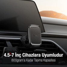 Polhammobile Polham Araç Içi Havalandırma Girişli Manyetik Mıknatıslı Telefon Tutucu, Titremez Düşmez Car Holder