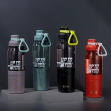 Haitn 600ML + 260ML Sıcak ve Soğuk Çift Içme Suluk (Yurt Dışından)