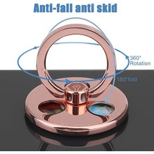 Haitn Telefon Ring Stand Tutucu Auke 360 Derece Döndürme ve 180 Flip Mobil Cep Telefonu Tutucu (Yurt Dışından)