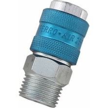 Fer-Ro PN25 Serisi T - 25 1/2” Bsp Erkek Gövde Pnömatik Otm. Rekor