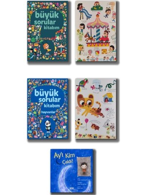 Büyük Sorular Kitabım, Büyük Sorular Kitabım Hayvanlar ve Ay'ı Kim Çaldı? Seti 3 Kitap