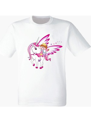 Unicorn  Beyaz Tshirt