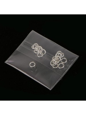 9X20PCS Gümüş Kaplama Metal Süper Güçlü Atlama Halkaları Bölünmüş Halkalar Konektörler 4mm