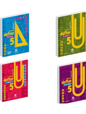 Çanta Yayınları 5. Sınıf Tüm Dersler Konu Anlatımlı Defter Seti