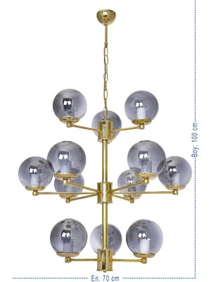 Trendylight Eser 12 Li Gold Modern