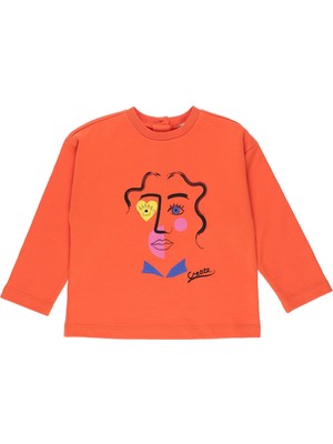 Panço Kız Bebek Sweatshirt 2221GB08049