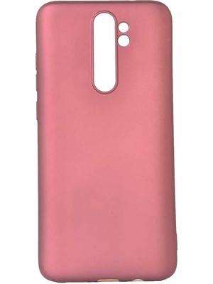 Xiaomi Redmi Note 8 Pro Kılıf Silikon Yumuşak Dokulu Premium- Mürdüm