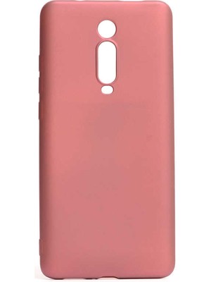 Xiaomi Mi 9t Kılıf Silikon Yumuşak Dokulu Premium- Mürdüm