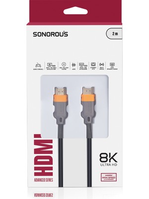Sonorous HDMI Kablo 8k 2mt