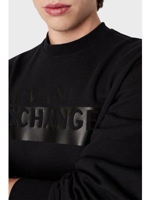 Armani Exchange Logolu Regular Fit Bisiklet Yaka Pamuklu Sweat Erkek Sweat 6lzmbe Zjcaz 1200